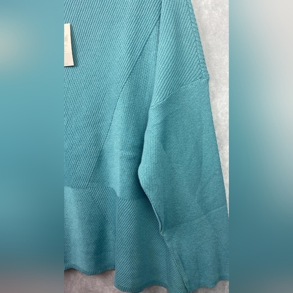 J‎ Jill Blue Topaz Boat Neck Sweater Size 3X - Picture 6 of 8